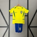 Brasilien Heimtrikot 2002 für Kinder