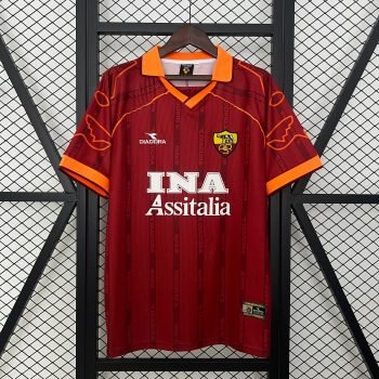 As Roma 1999–2000 Heimtrikot