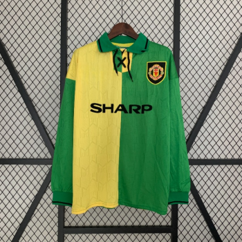 Manchester United 1993 - 1994 3. Trikot Langarmiges