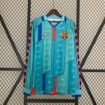 Barcelona 1996 - 1997 Auswärtstrikot Langarmiges
