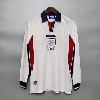 England WM 1998 Heimtrikot Langarmiges
